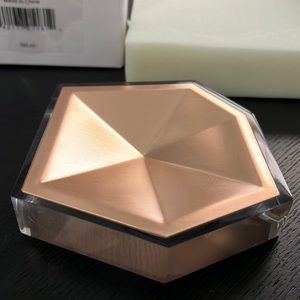 Kendra Scott faceted ring dish - ROSE GOLD